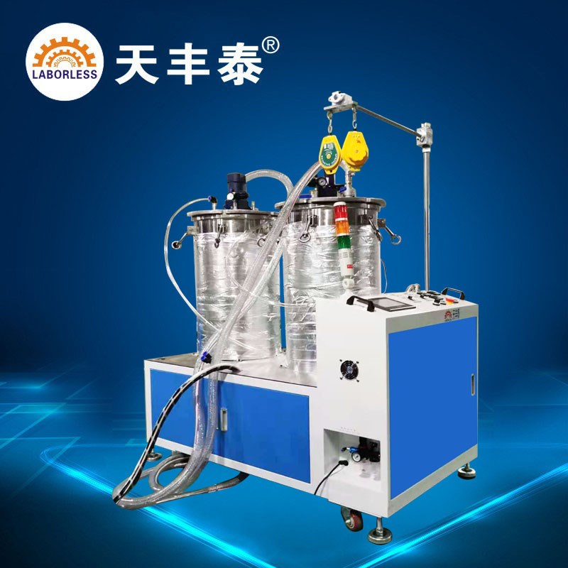 天丰泰大容量100L双液环氧树脂AB胶灌胶机 半自动双组分打胶机