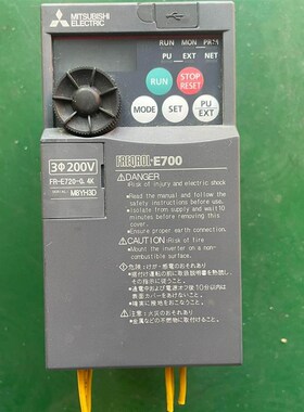 变频器 FR-E720-0.4K
