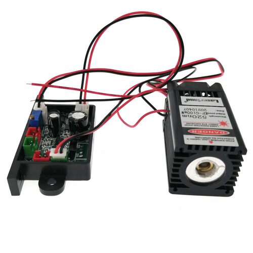 绿光激光器 激光模组 激光竖琴 密室逃脱激光舞台灯 520nm 120mW