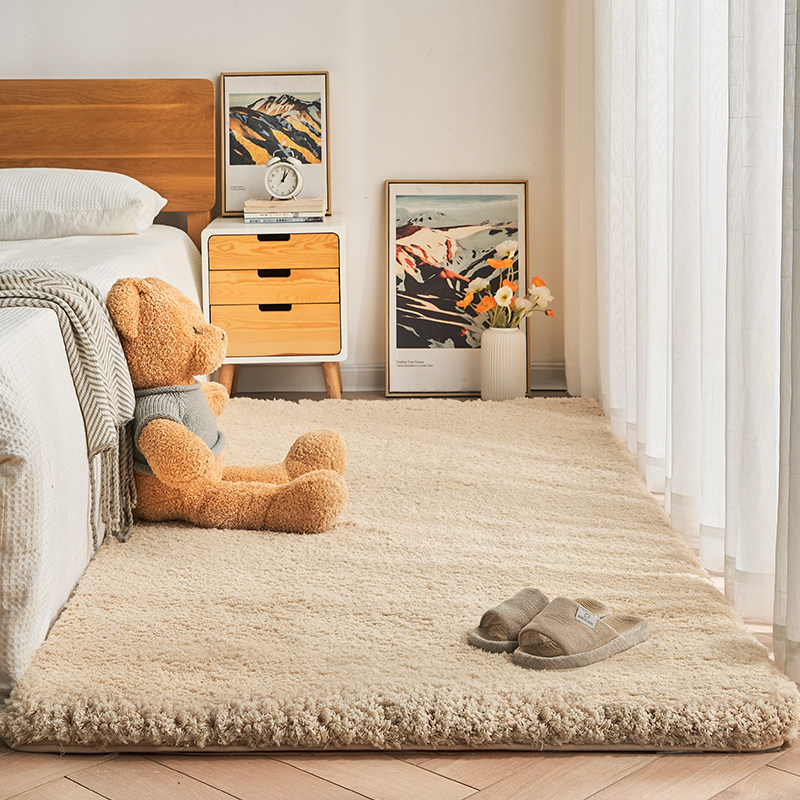 定制加厚羊毛绒地毯卧室少女房间大面积全铺可睡可坐床边毛绒地毯,居家布艺,床边毯,淘宝优惠券,粉丝福利购,淘宝优惠卷