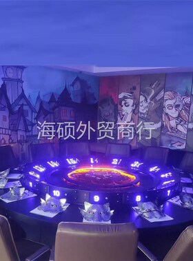 狼人杀桌子定制12-15人工业风餐厅机械怀旧覆古纯手工剧本杀桌子