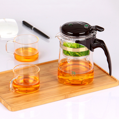 台湾76飘逸杯过滤泡茶壶茶水分离器按压式漂移杯办公室懒人沏茶杯