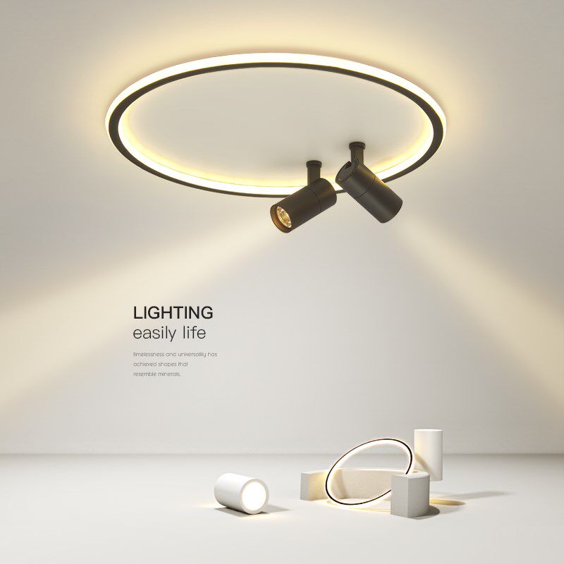 最光灯饰简约现代卧室灯创意客厅灯led吸顶灯书房会议室灯餐厅灯