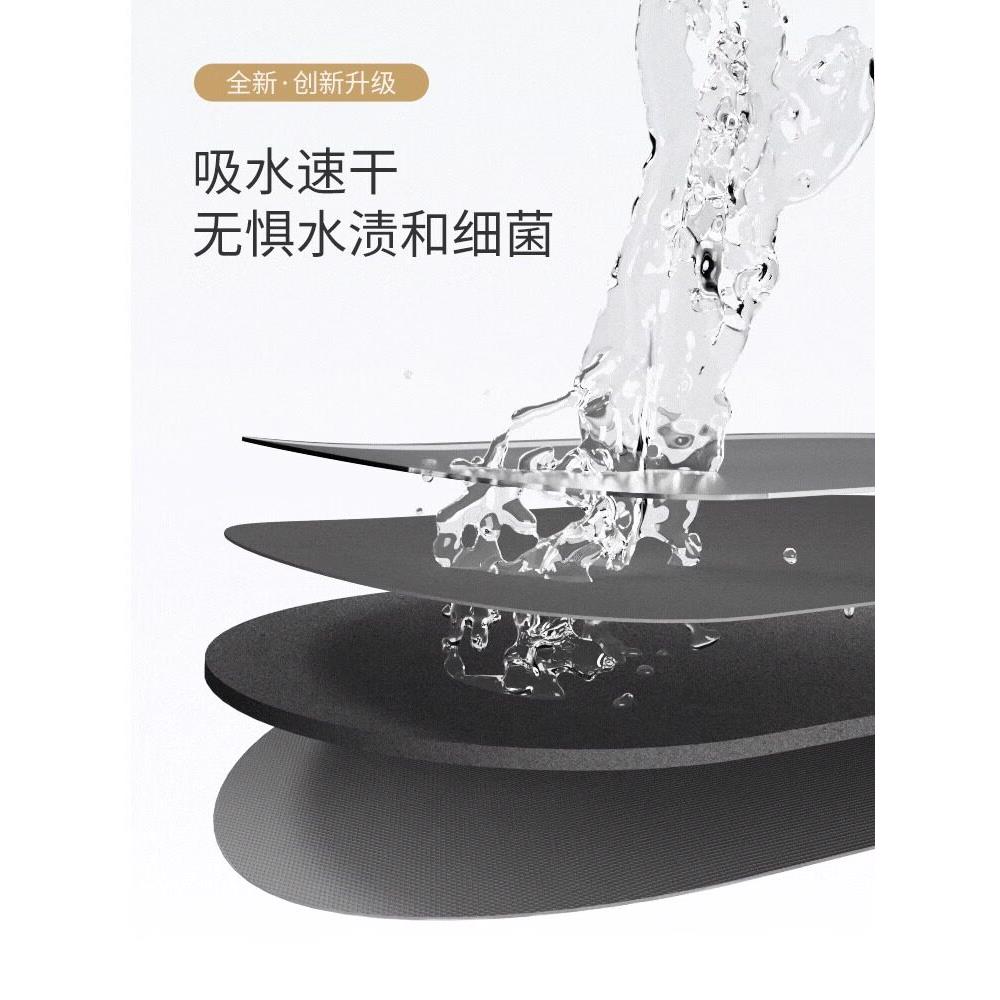 韩国厨房地垫防滑防油可擦免洗地毯门口进门防滑脚垫吸水吸油长条