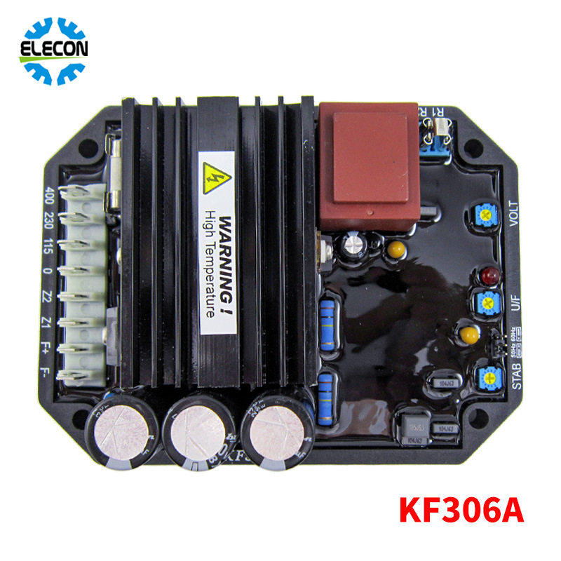 优质船用发电机自动调节器KF306A三波无刷发电机调压稳压板AVR