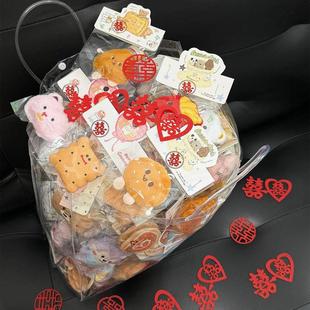 婚礼抛洒娃娃互动退场抛洒小礼物小玩偶结婚拍照道具伴娘伴手礼品