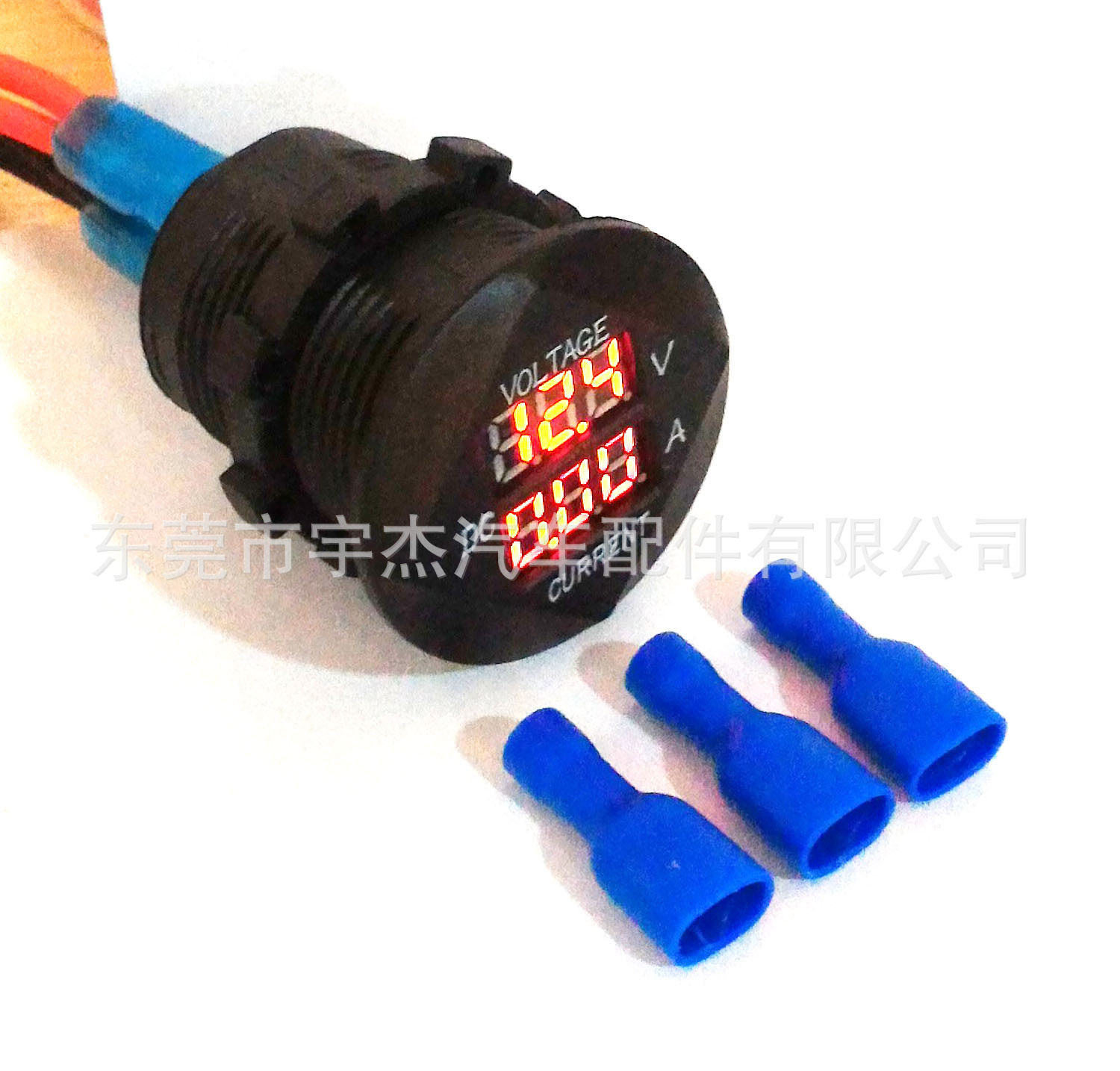 红光LED三位数显电流电压表