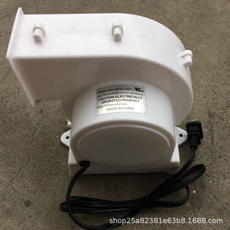 小卡通风机气模城堡风机110W英规欧规澳规220V110V专用鼓风机