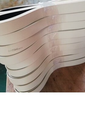 开槽机送料带 贴角机送料带 白色开槽传动带尺寸自由定制