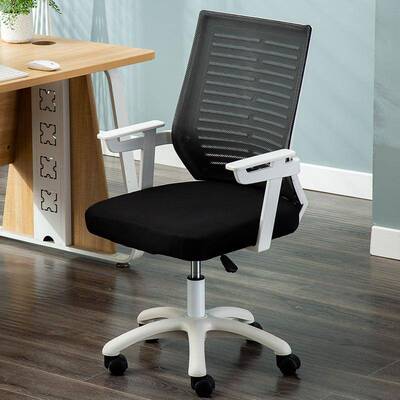 椅子电脑椅会家SRL用升降转椅职员生宿舍学椅座椅布椅网子议办公