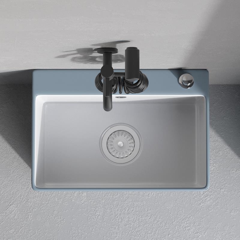 106A9L壁挂拖把池大号长方形墩拖布式池墙排家号用阳台小洗布池