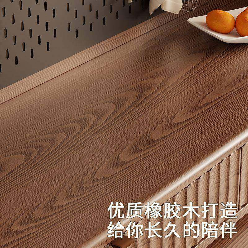 Ya实木边柜餐桌一墙体l靠置物柜酒柜餐现代x-2121简约储物柜厨房