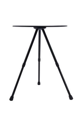 外可NZH折叠圆盘桌铝合金户收纳折叠便携可2节野营烤铝合金烧桌子