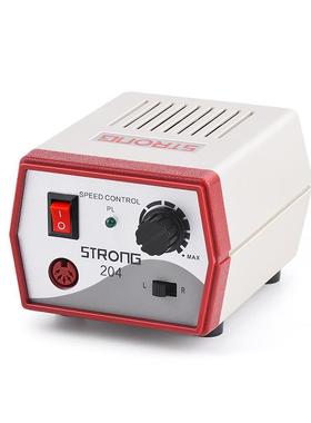 世新STRONG204指甲打机磨4500RPM抛光甲修甲卸甲机NBO牙0机电美磨