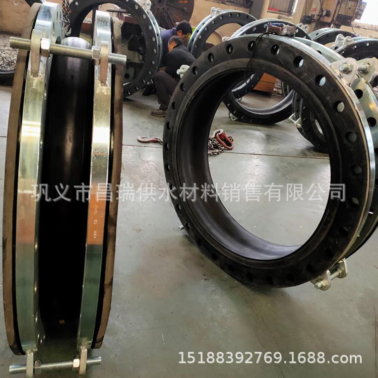 大翻KXT/JGD边橡胶接头防拉震脱限位接加软固橡胶挠性连水泵减软