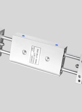 双1杆双轴滑台气缸SMB/20GWRx25-50/75/00/125/150175/2T00带磁/S