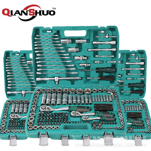 216PC工业级72齿镀锌工具套装