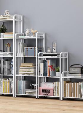 铁艺多易层书架VGY地书柜简收纳学生儿童客落厅家用公室靠墙办置