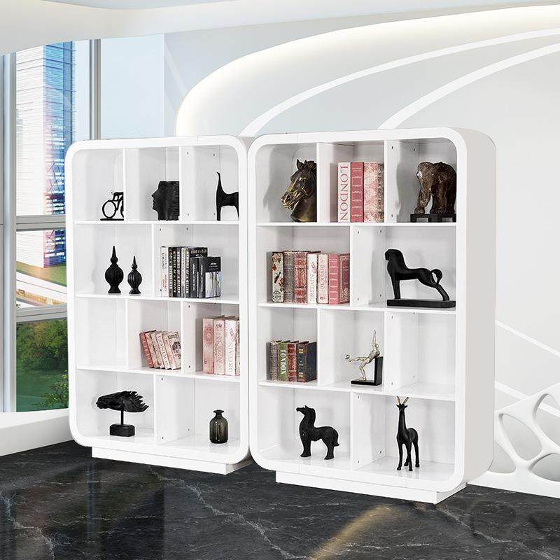 广东办公家具料时尚组合资柜装柜烤简约现代书柜漆文LK-WJG件饰柜,商业/办公家具,办公储物柜,淘宝优惠券,粉丝福利购,淘宝优惠卷