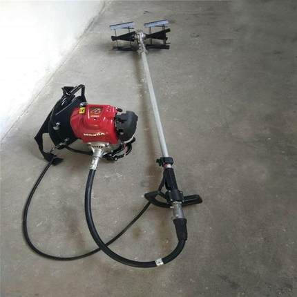 便携园林草坪打草机小型多功能割灌机侧挂式电动割草机