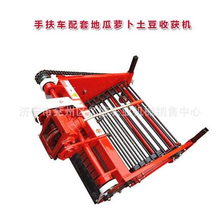 新款农用萝卜洋葱收获机机手扶车配套使用土豆地瓜多功能收获机