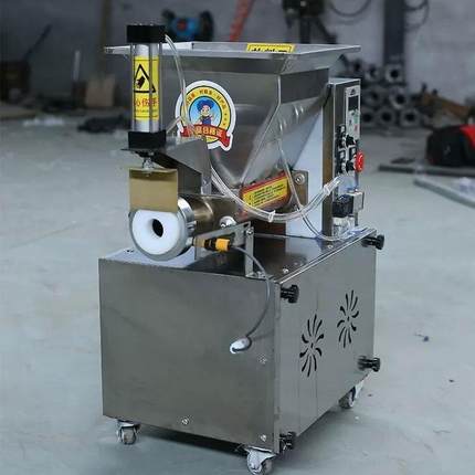 电动仿手工切面块机小型面剂子分割拍饼一体机商用面团分割机