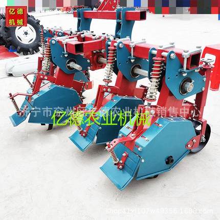 安徽热销除草机起垄地平地均可丘陵山区拖拉机带2/3/行中耕除草机