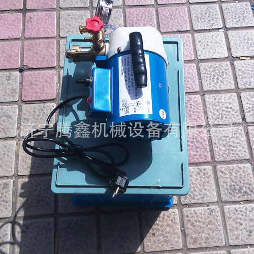 DSY-60电动试压泵 暖气管道打压机 25kg地暖检漏水压测试压力泵