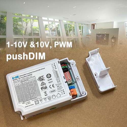 BOKE pushDIM 1-10V 60W LED驱动器 PWM可调光电源800-2000mA可调