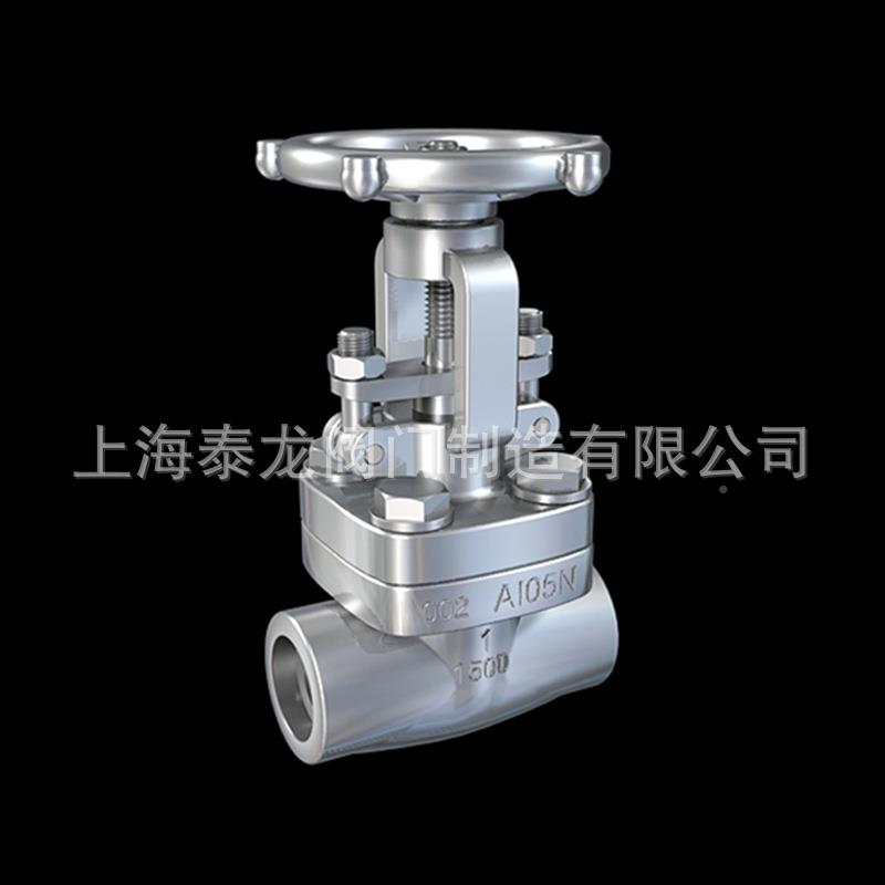 Z1HZ61-150LB内螺纹412锻钢闸阀丝口NPT80H0LB焊接锻闸阀钢泰1龙