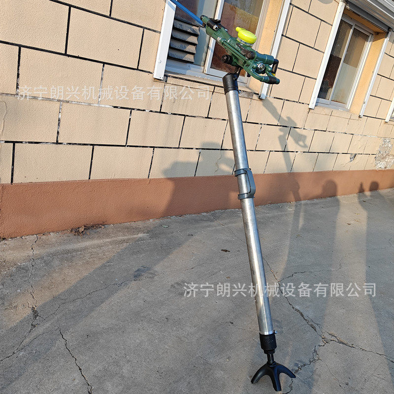 YT28凿岩机配件气腿式凿岩机配套B22钻杆一字钎头yt28气动风钻