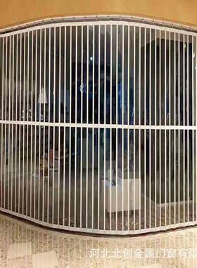 合金TXJ折叠门断汽美尘店洗车房防水防铝合金推拉门厨房隔铝门