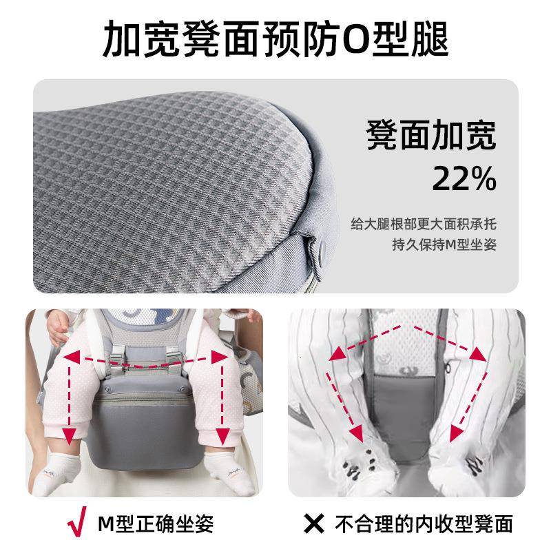 儿背带腰凳宝宝多功能2前后背带被小孩春夏四季通用NUB婴230长款