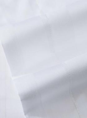 酒店60支纯白色贡缎酒棉布草床上用品直销棉纯宾店馆GHJ四件套