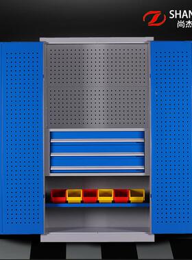 五SJ-G008金工具加工厂储物柜抽屉式收柜纳厚工具柜重多型双开门