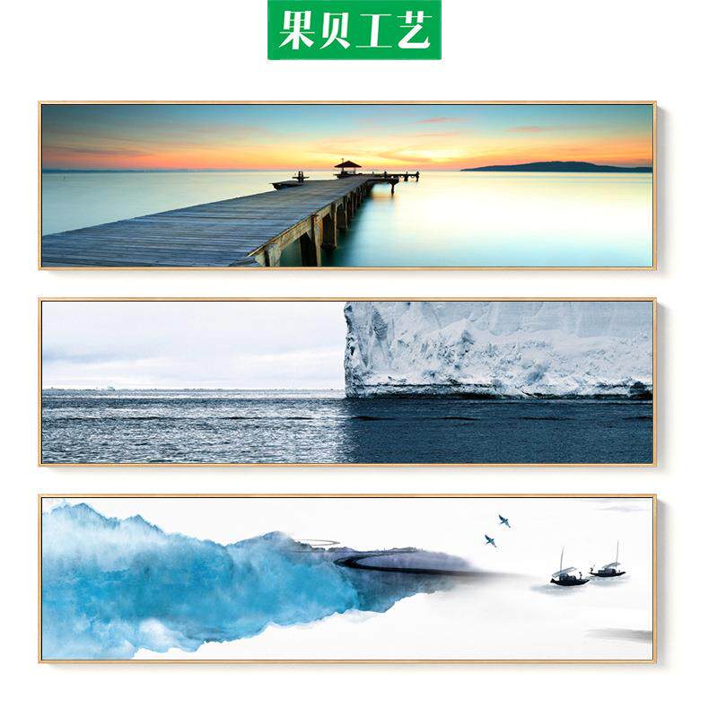 头画大全画简约客厅景装饰酒店卧室沙发抽象动物XNZ床花风鸟挂画