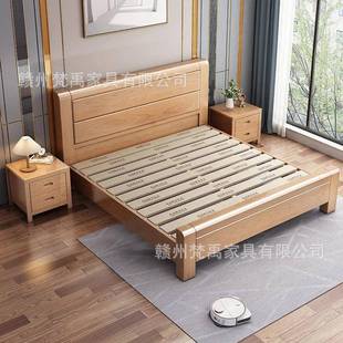 榉木实木床1.8米木双人1床15米榫卯结构.3565576.M原1.2m单人床2