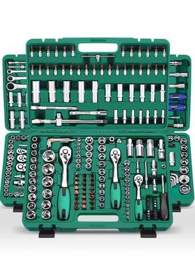 直销销61件棘轮套汽筒扳手车NZP维修46汽件修组合直套装