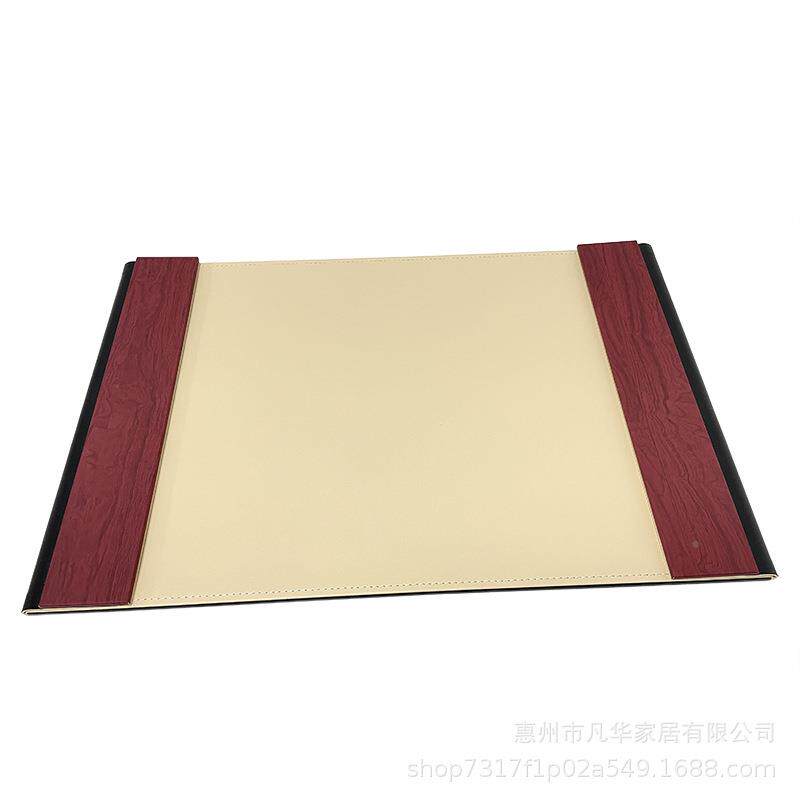 皮垫商务办公桌文具摆皮垫革书房桌台面写字书垫软装KNF样板房件