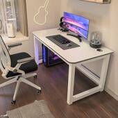 约电脑桌卧网台式 红家用书架书桌室简易桌子办NSS公桌简现代台式