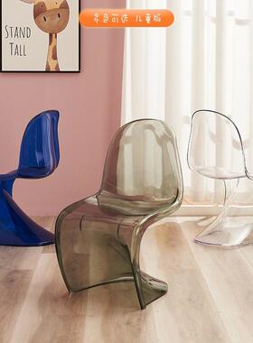 童潘儿东椅创意宝宝靠背椅子幼儿园桌宝宝椅小子凳塑料加厚椅DNDS