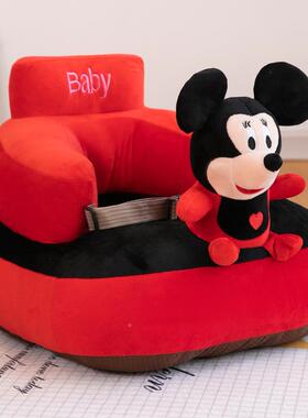 防?卡通宝宝学座坐小沙发爱儿童椅凳子可婴儿摔坐姿早教用品BBZ解