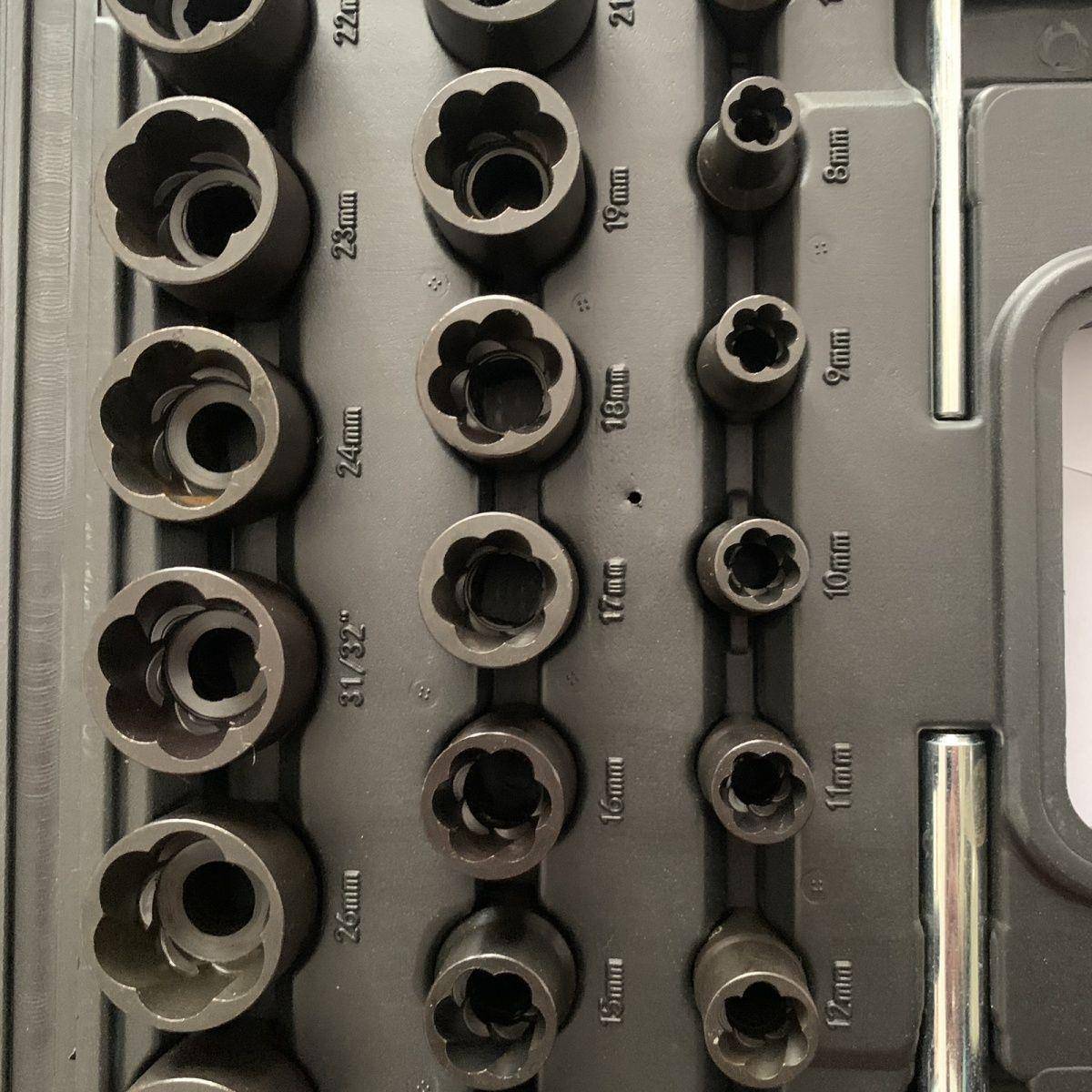 新款加长反牙套筒破损螺母卸螺栓取具出器防219盗螺拆丝工其他其