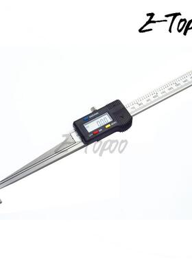 HUO.TO02-1不0MM20MM53330MM40M0.01MM锈钢数显塞尺楔形