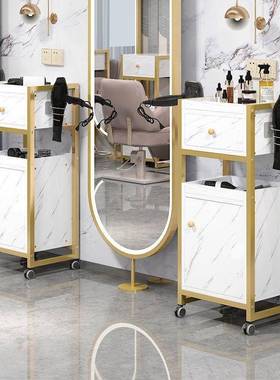 发柜廊专台用工具柜工具车发理发店工具台推剪LGW车美发店镜理发