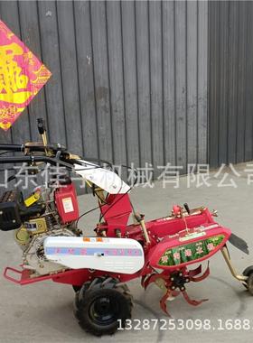 型汽果园旋耕机大葱开油沟培土设备手推小式田管园XTI理机