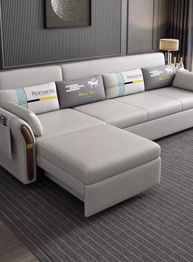 贵妃沙发床两用多功能可收缩折叠小厅户型客书房人双EUL坐卧用两