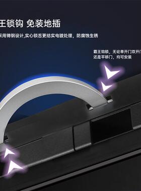 免孔TLK智能电子密码开锁有框无框办室公防盗锁门锁玻璃门禁指纹