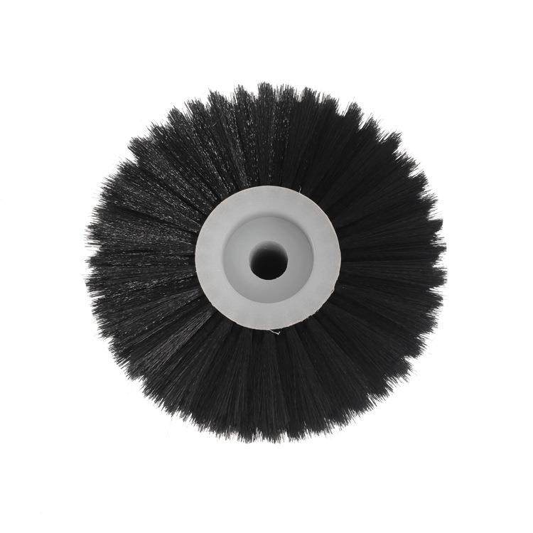 心砖涂油机毛刷空心砖制作机器使刷用毛空辊机806械设备用圆毛刷