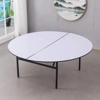 折酒圆店桌饭店宴会餐桌大圆桌旋转121520人1商用大面家用可叠